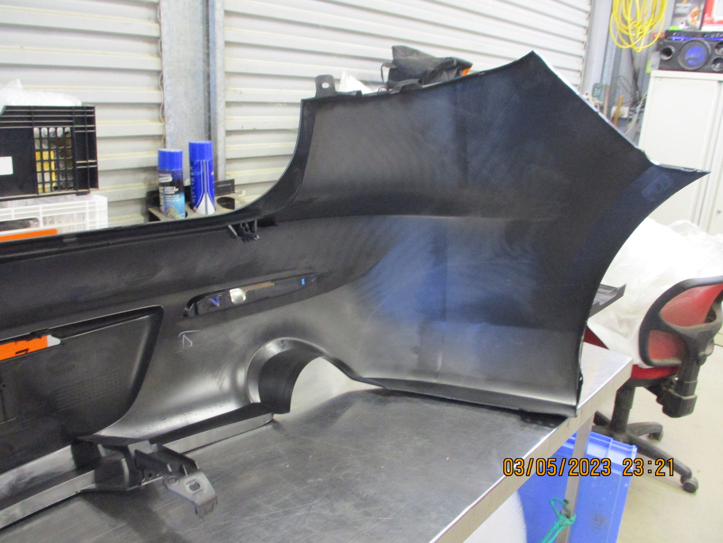 Mazda 3 Sedan Genuine Rear Bumper Bar Cover New Part
