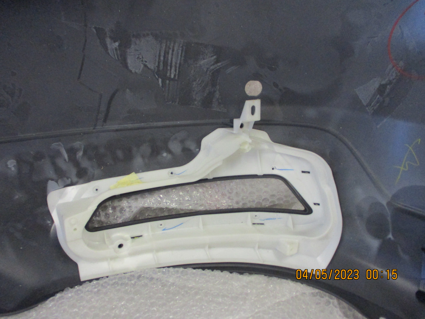 Peugeot 4008 Genuine Rear Bumper Bar Cover With Sensor Holes New Part