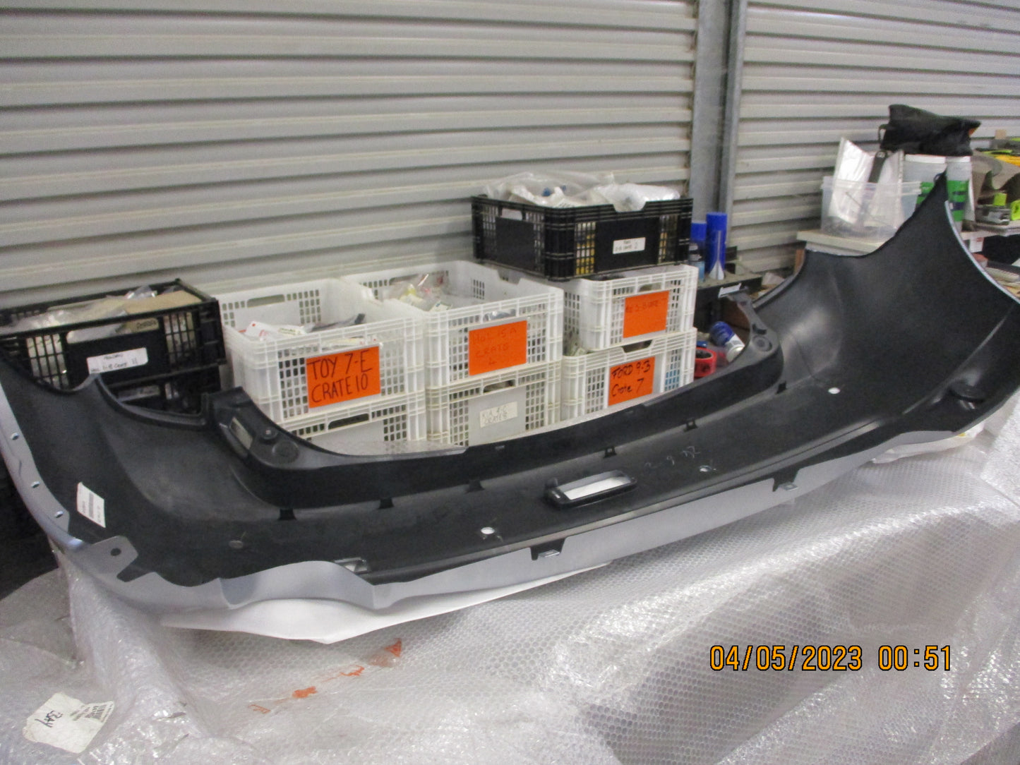 Mitsubishi ASX Genuine Rear Bumper Bar Cover With Sensor Holes New Part