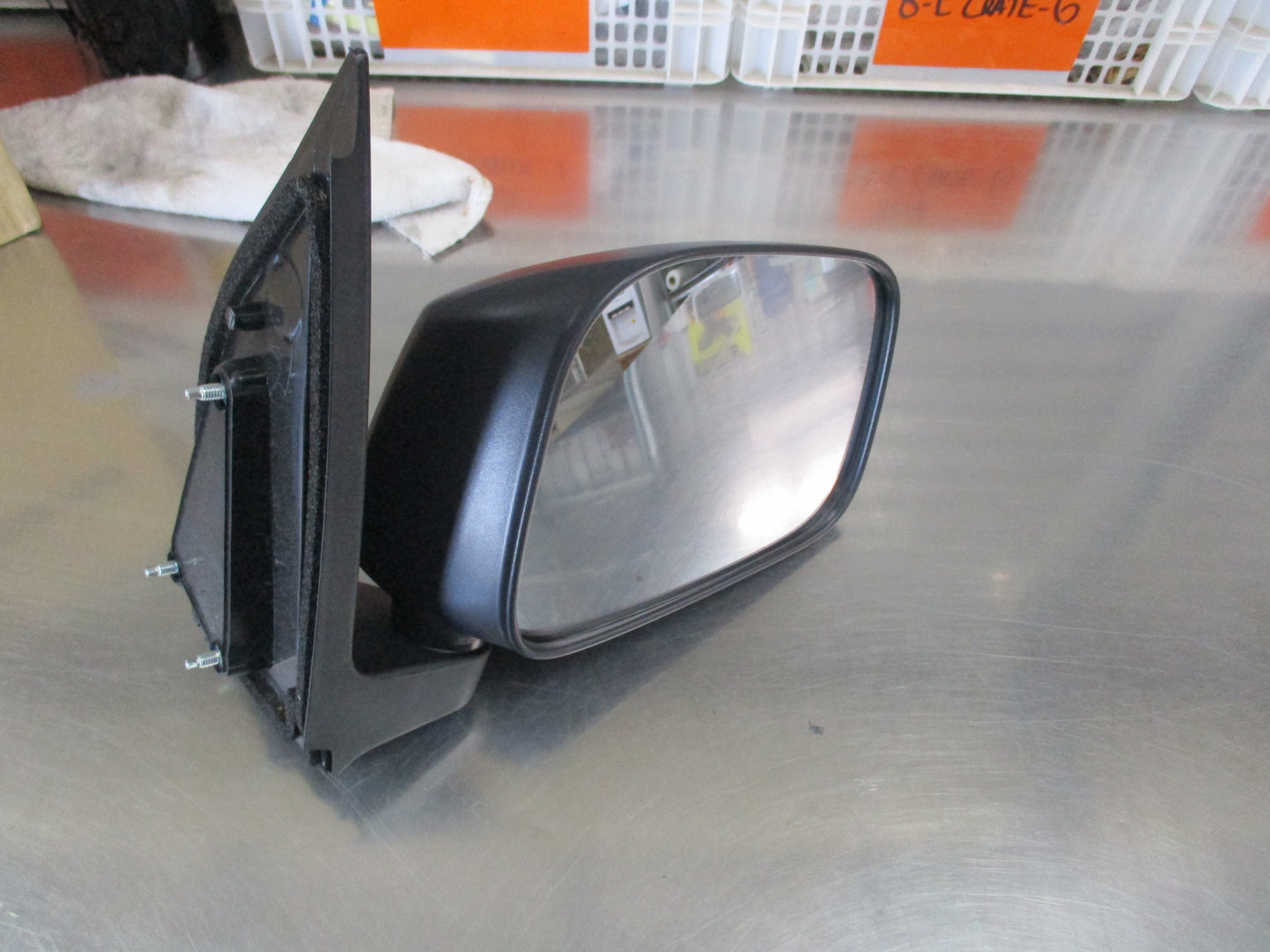 Nissan D40 Navara Drivers Side Mirror Assy Black New