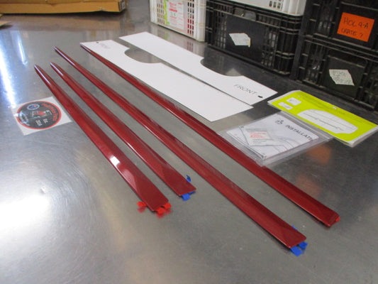 Mitsubishi Mirage Genuine Set Of 4 Infra Red Body Molding Kit New Part