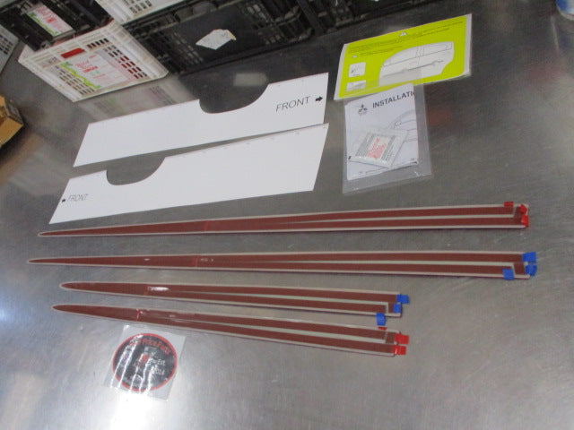 Mitsubishi Mirage Genuine Set Of 4 Infra Red Body Molding Kit New Part