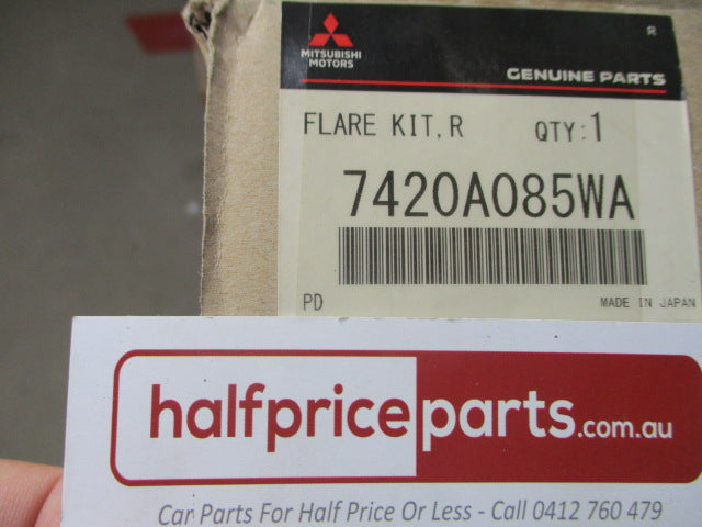 Mitsubishi Pajero V90 Wagon Genuine Left Hand Rear Quarter Flare (Factory White) New Part