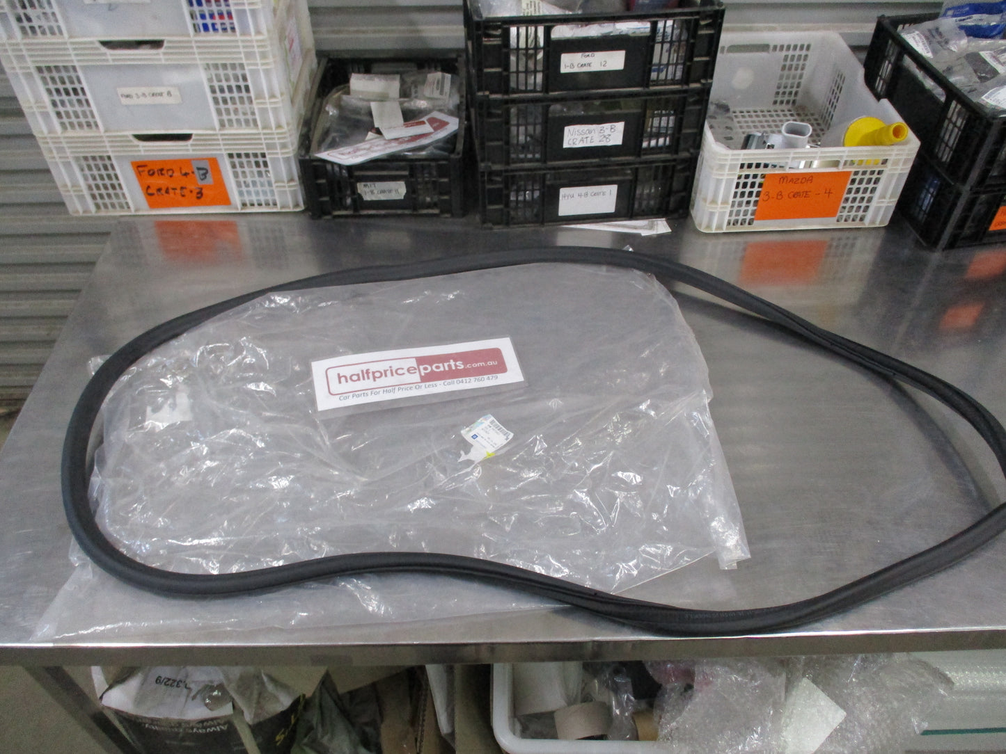 Holden BK Astra Genuine Rear Left And Right Door Body Side Weatherstrip New Part