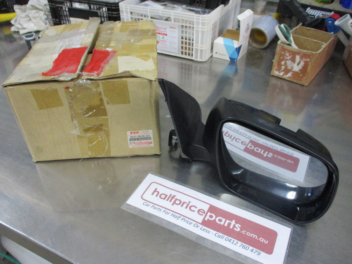 Suzuki Grand Vitara Genuine Drivers Outer Electric Mirror Assebmly Only New Part
