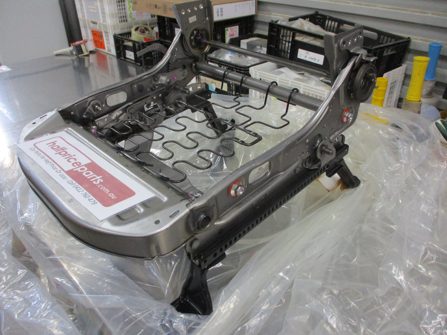 Mitsubishi Outlander Genuine Drivers Front Seat Base With Height Adjustment New Part