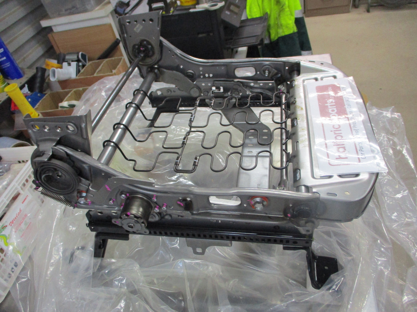 Mitsubishi Outlander Genuine Drivers Front Seat Base With Height Adjustment New Part