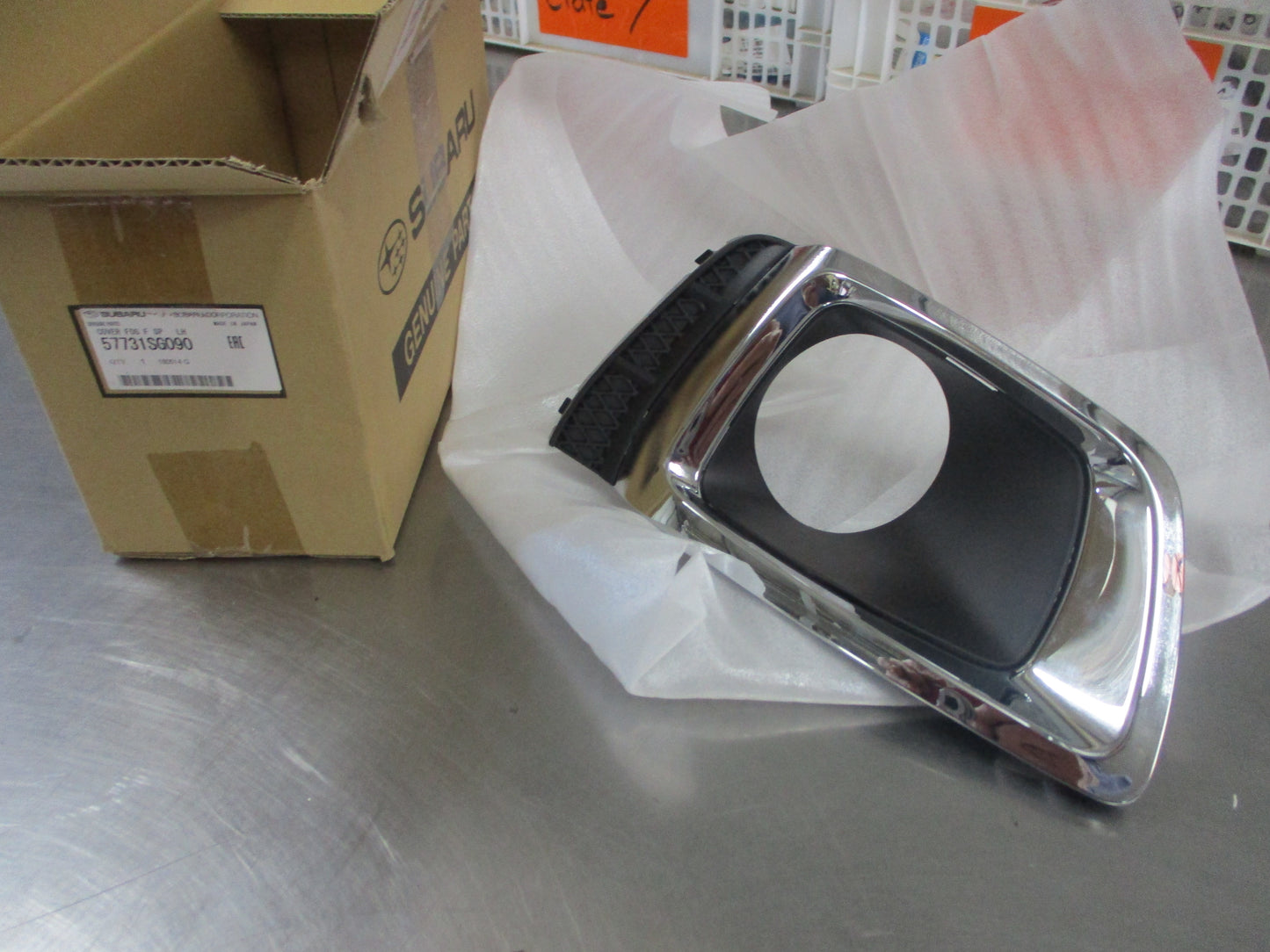 Subaru Forester Genuine Left Hand (Passenger) Fog Light Bezel New Part