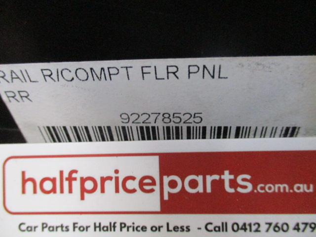 Holden VE/VF Commodore Genuine Rear Compartment Floor Panel Rear Rail New Part