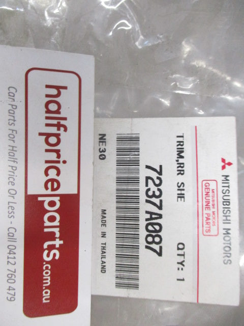 Mitsubishi Mirage Genuine Rear Storage Cover (Black) New Part
