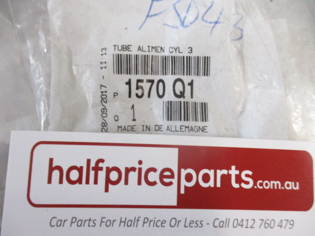 Citroen C3/C4/C5/Berlingo/DS5/Peugeot Expert/308/207/208/4008 Genuine No3 Diesel Injector Pipe New Part