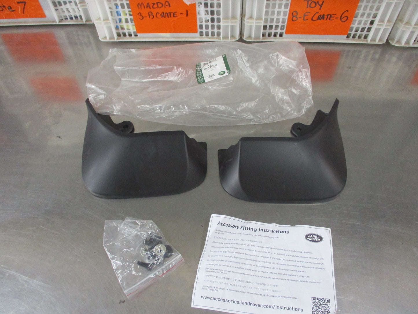 Land Rover Discovery Sport Genuine Front Mud Flap Set New Part