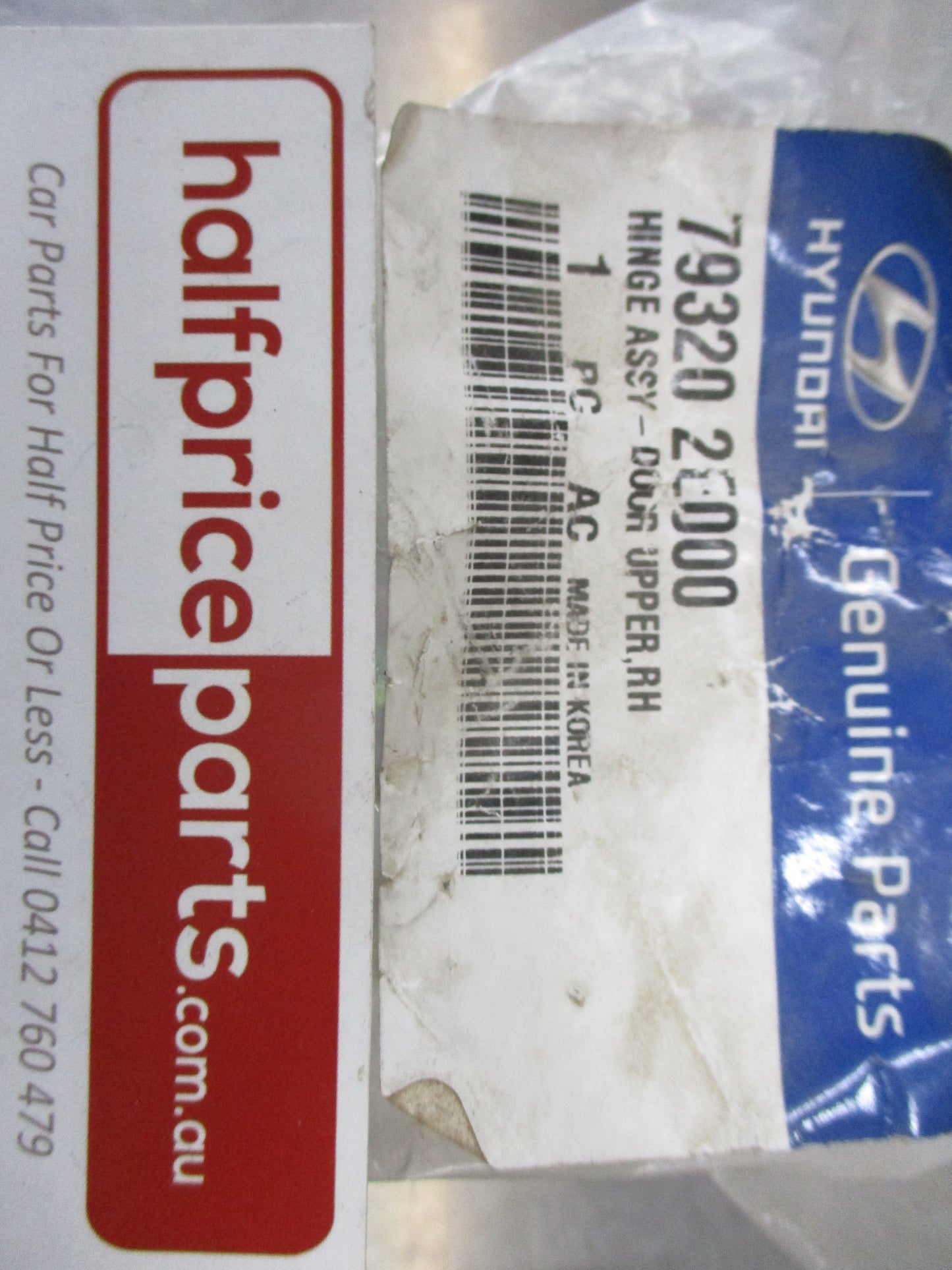 Hyundai Tucson/Sonata/Santa FE/Palisade/Nexo/Kona/Ioniq/Elantra Genuine Driver Upper Door Hinge New Part