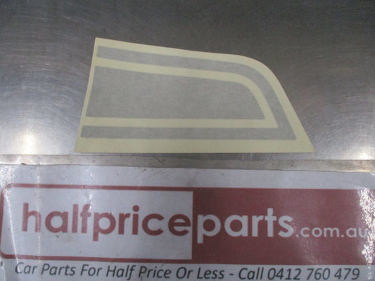 Holden JH Cruze Genuine Front Left Hand Bumper Fascia Lower Decal (Pt.1) New Part