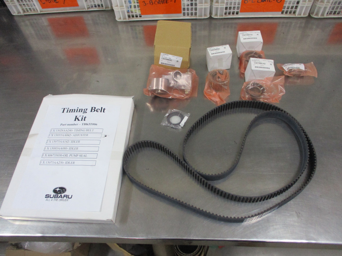 Subaru WRX-STI-Forester-Liberty Genuine Timing Belt Kit New Part