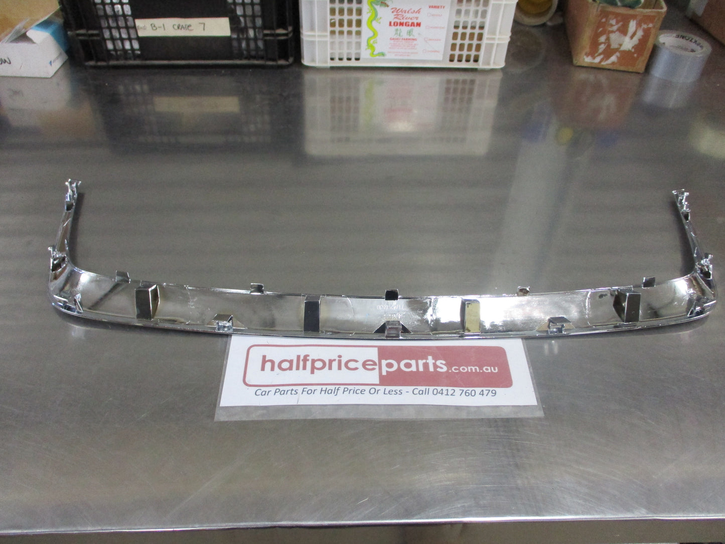 Suzuki Grand Vitara Genuine Front Lower Chrome Molding New Part