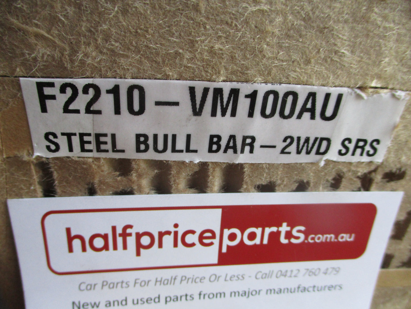 Nissan Navara D22T 4X2 Genuine Steel Bull Bar Kit With Indicators New Part