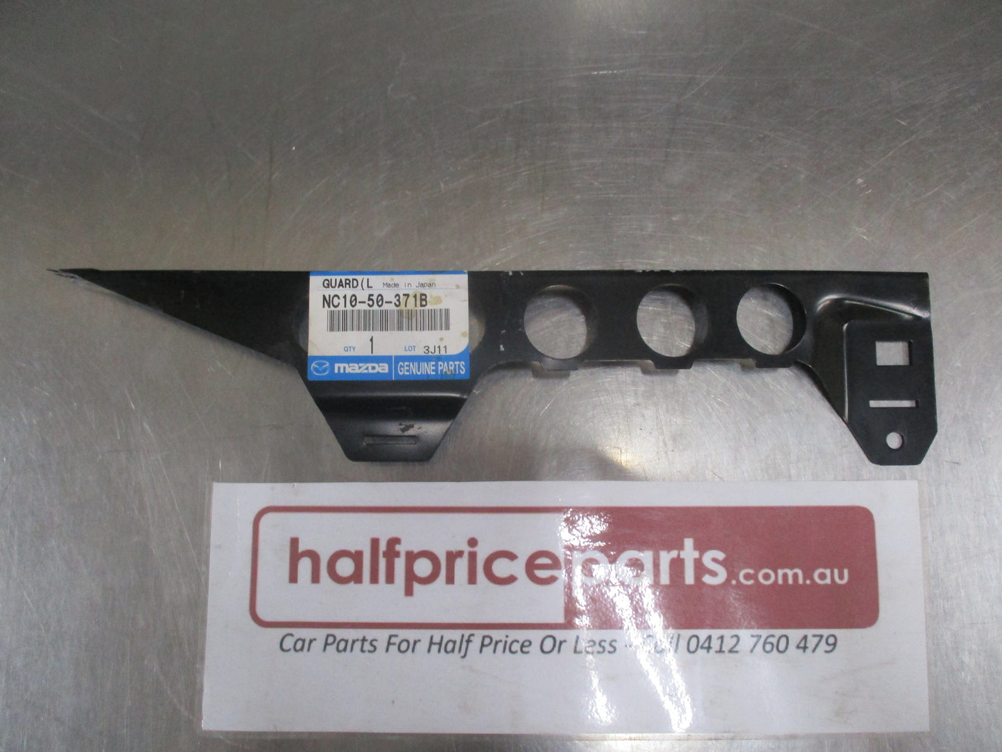 MAZDA MX5 GENUINE LEFT (PASSENGER) REAR BUMPER BAR SLIDE NEW PART