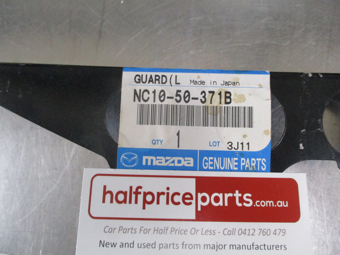 MAZDA MX5 GENUINE LEFT (PASSENGER) REAR BUMPER BAR SLIDE NEW PART