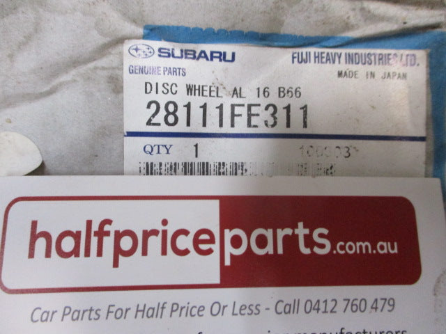 Subaru Impreza WRX STI Genuine Alloy Wheels Set Of 4 16x6.5 Used Part VGC