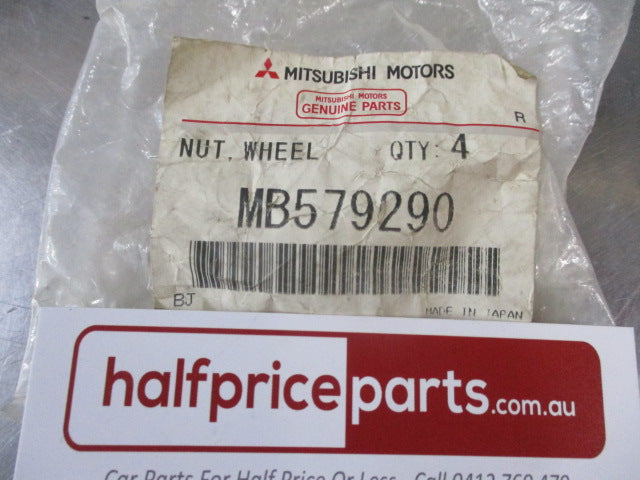 Mitsubishi Magna/Pajero/Eclipse/Galant/3000GT Genuine Chrome Wheel Nuts Set Of (4) New Part