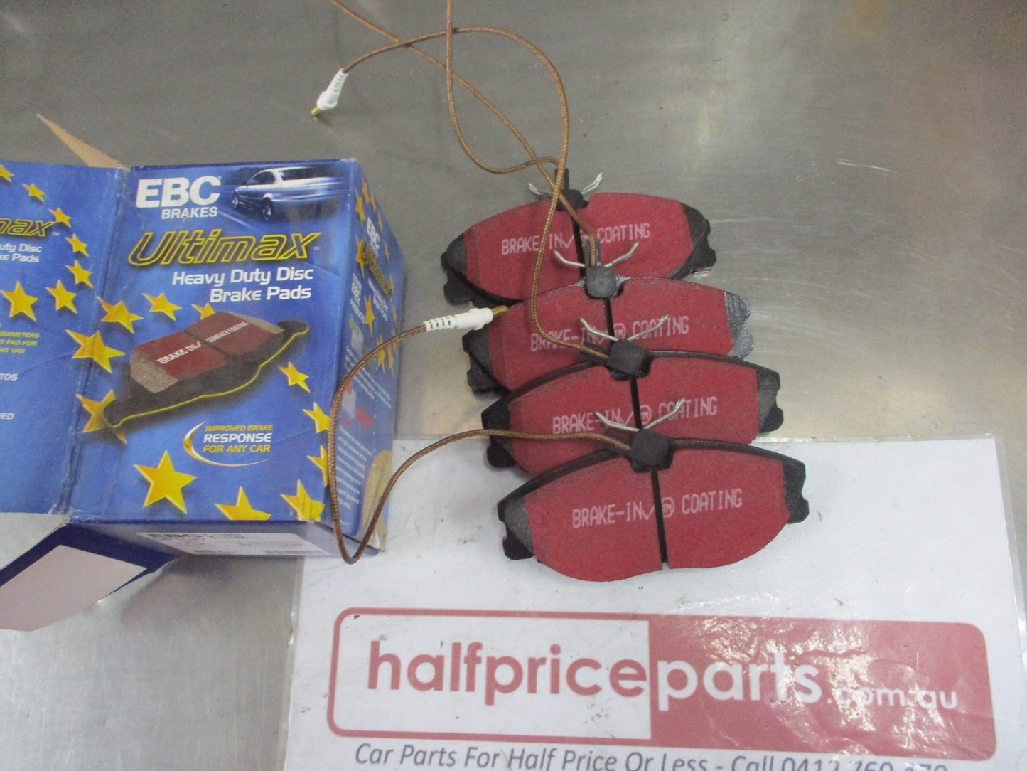 EBC Front Disc Brake Pad Set Suits Peugeot 306/406/406 Coupe New Part