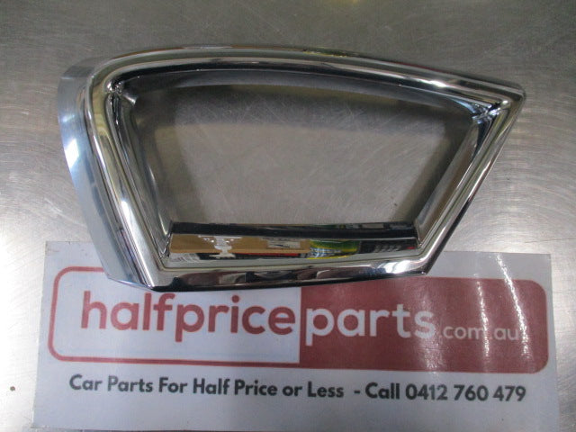 Ford Fiesta Genuine Left Hand Front Bumper Lower Grille Chrome Bezel New Part