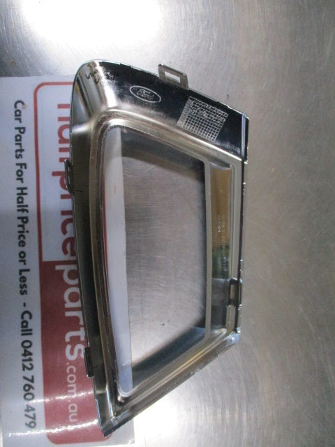 Ford Fiesta Genuine Left Hand Front Bumper Lower Grille Chrome Bezel New Part