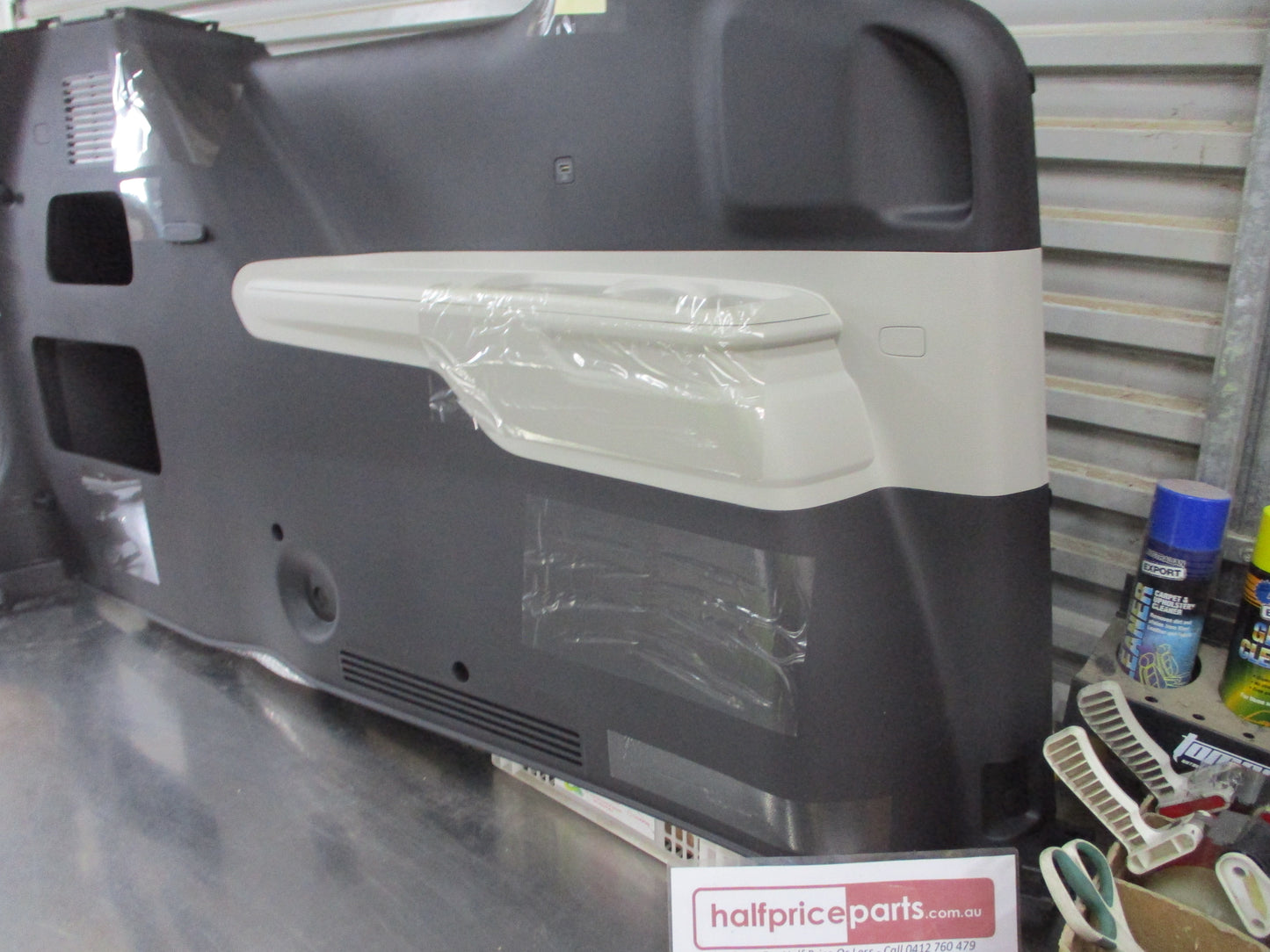 Kia Carnival Genuine Left Hand Rear Inner Luggage Trim (Misty Gray-Apollon Gray) New Part