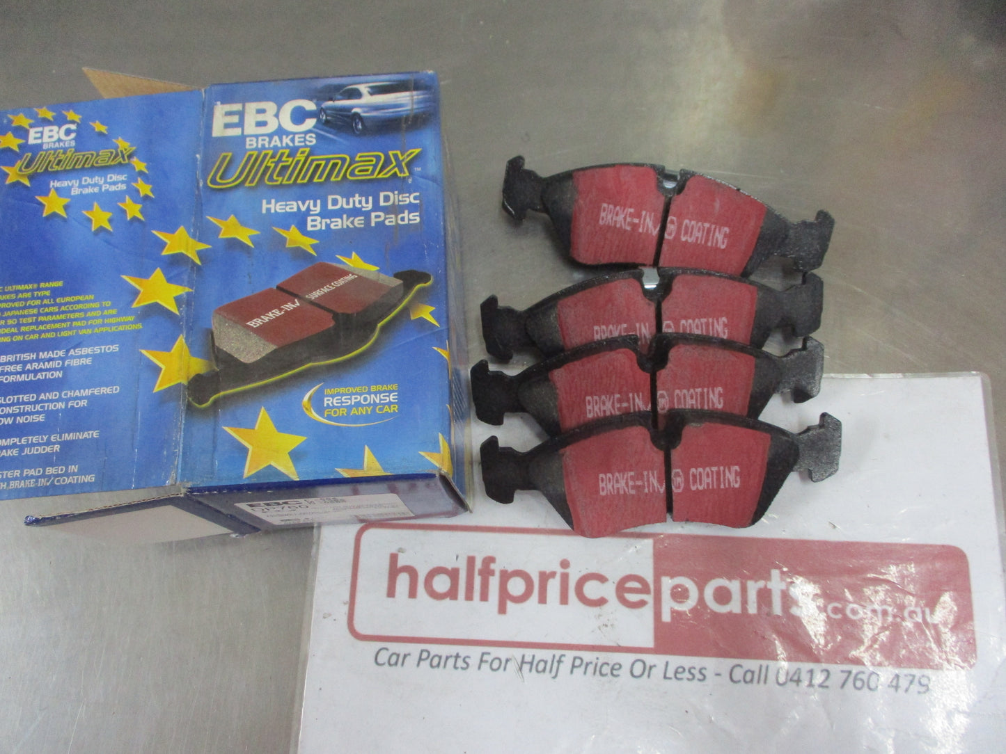 EBC Front Disc Brake Pad Set Suits Holden Astra-F/Calibra/Vectra-A/B New Part