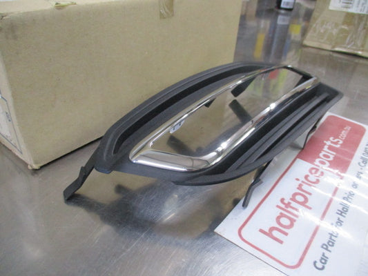 Ford FG Falcon Genuine Left Hand Front Bumper Deflector Bezel With Chrome Moulding New Part