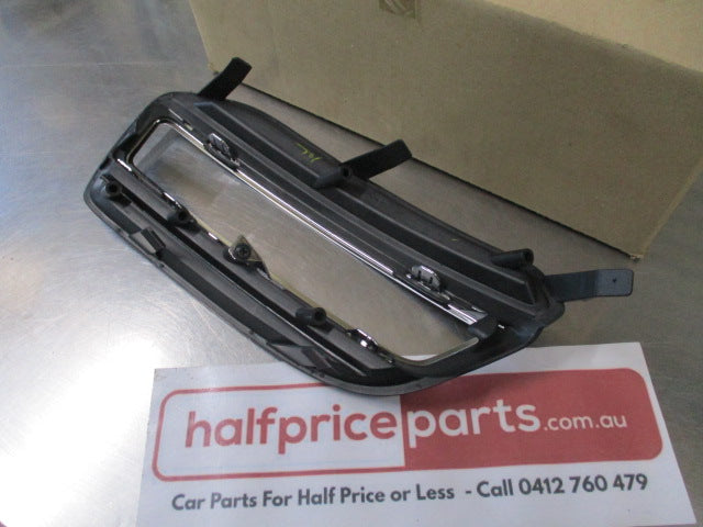 Ford FG Falcon Genuine Left Hand Front Bumper Deflector Bezel With Chrome Moulding New Part
