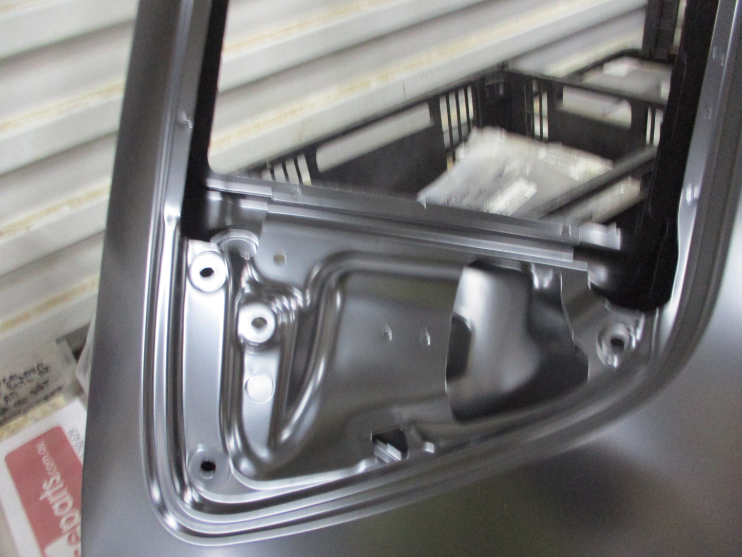 Holden Barina Spark Genuine Drivers Rear Door Assembly (Unpainted) New Part