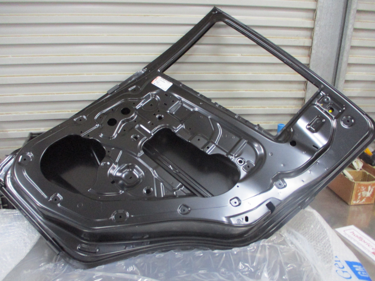 Holden Barina Spark Genuine Drivers Rear Door Assembly (Unpainted) New Part