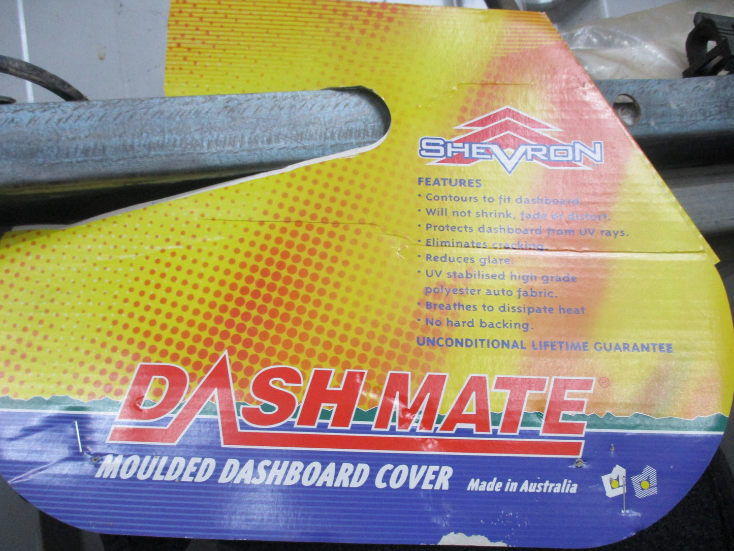 Shevron Holden RG Colorado Black Dash Mat New