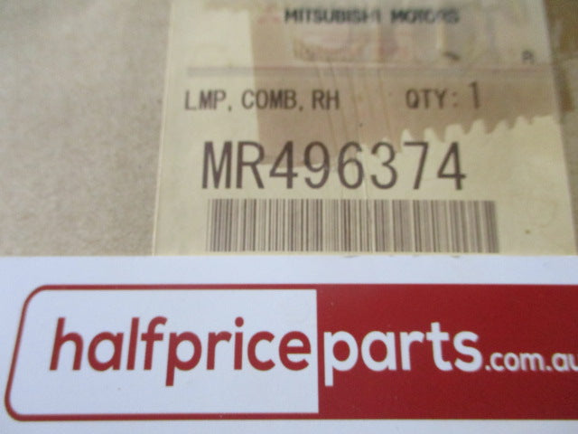 Mitsubishi Pajero Genuine Right Hand Side Combination Tail Light Assembly (Drivers) New Part