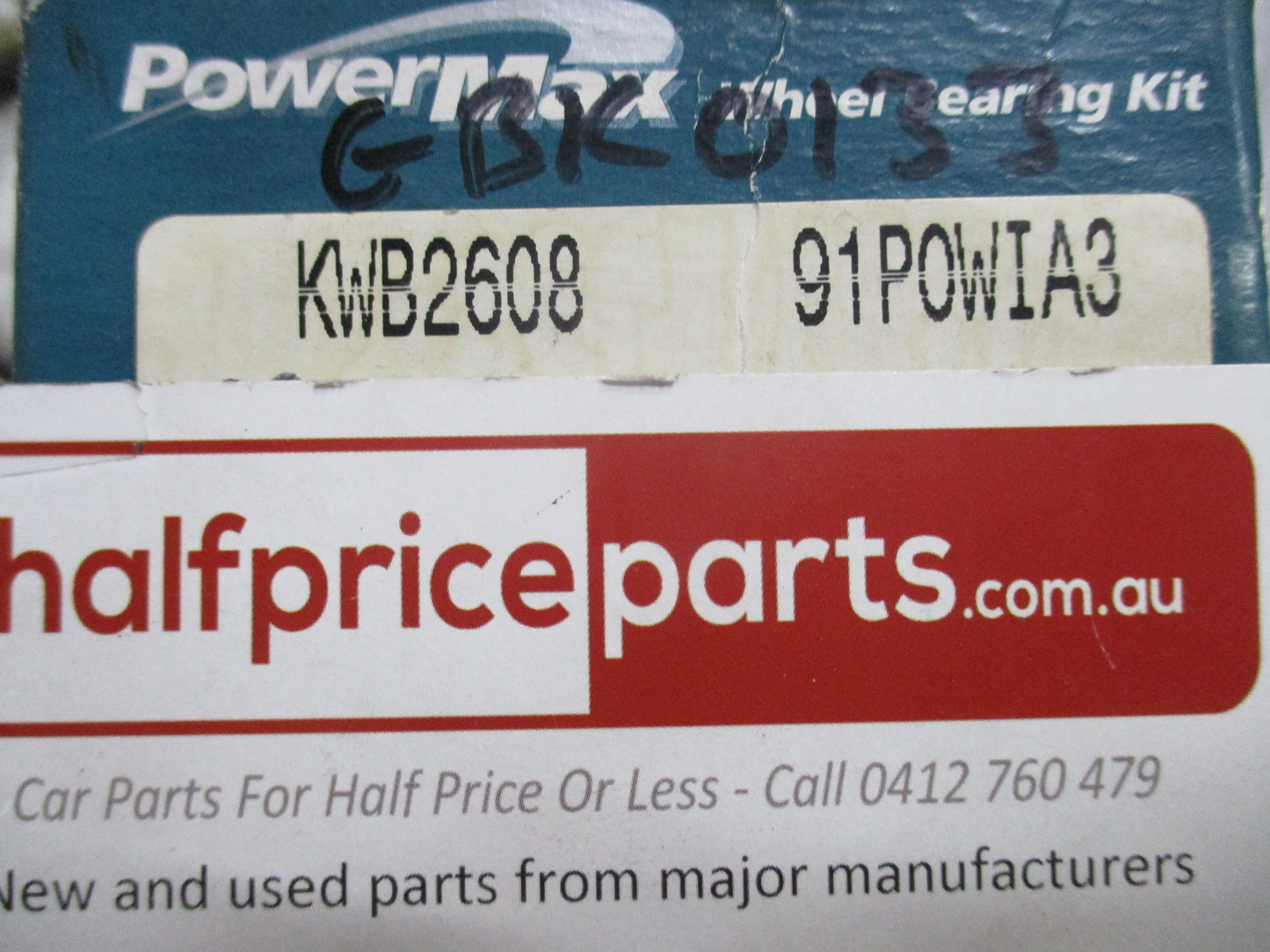 Power Max Wheel Bearing Kit Suitable For Mazda 323 New Part