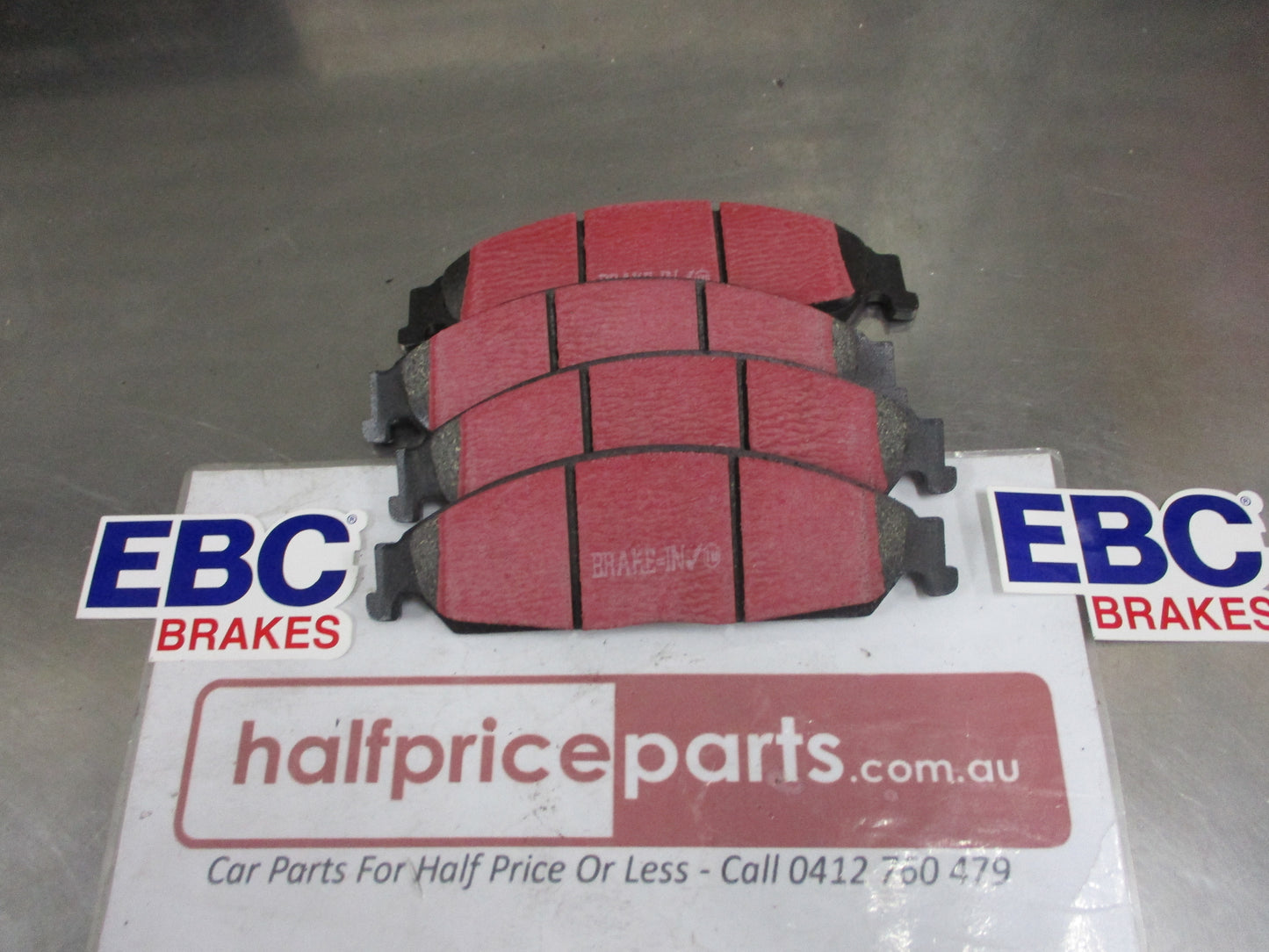 EBC Front Disc Brake Pad Set Suits Ford Falcon BA-BF V8/FG/LTD/TS-TX Territory New Part