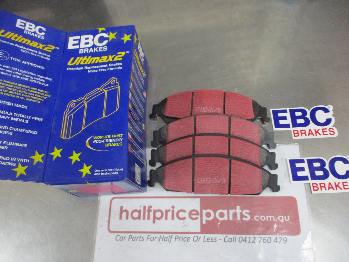 EBC Front Disc Brake Pad Set Suits Ford Falcon BA-BF V8/FG/LTD/TS-TX Territory New Part