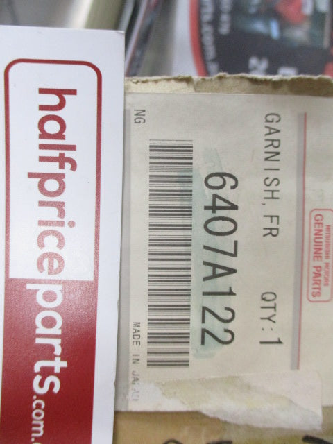 Mitsubishi Pajero NX Genuine Right Hand Front Chrome Garnish (Drivers) New Part