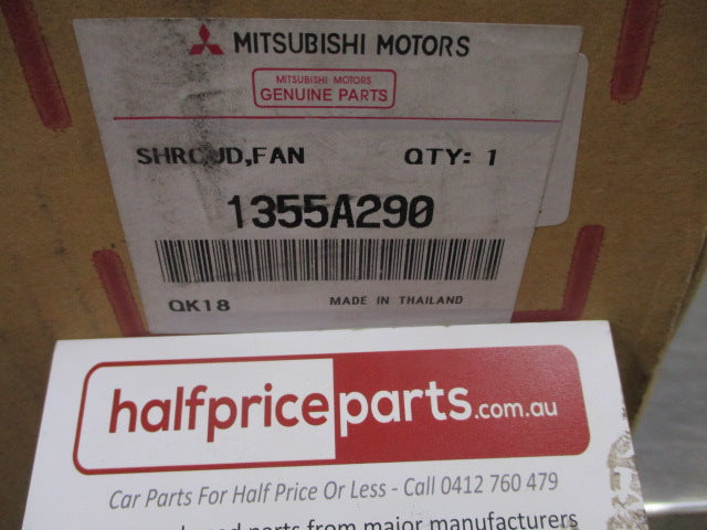 Mitsubishi Mirage Genuine Radiator Cooling Fan Shroud New Part