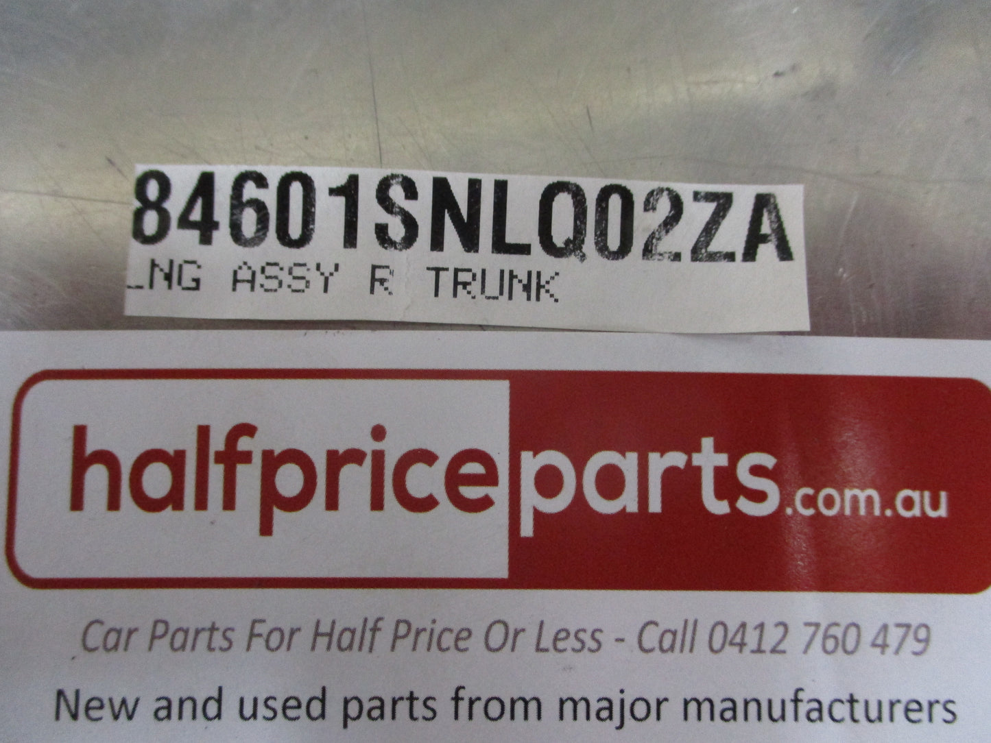 Honda Civic Genuine Right Hand Rear Boot Liner New Part