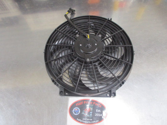 Kawco 13 Inch 12V Thermos Fan And Housing (Pusher Fan) New Part