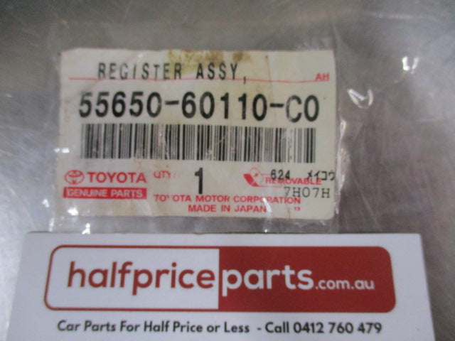 Toyota Prado 120 Series Genuine Left Hand Outer Front Air Vent Assembly New Part