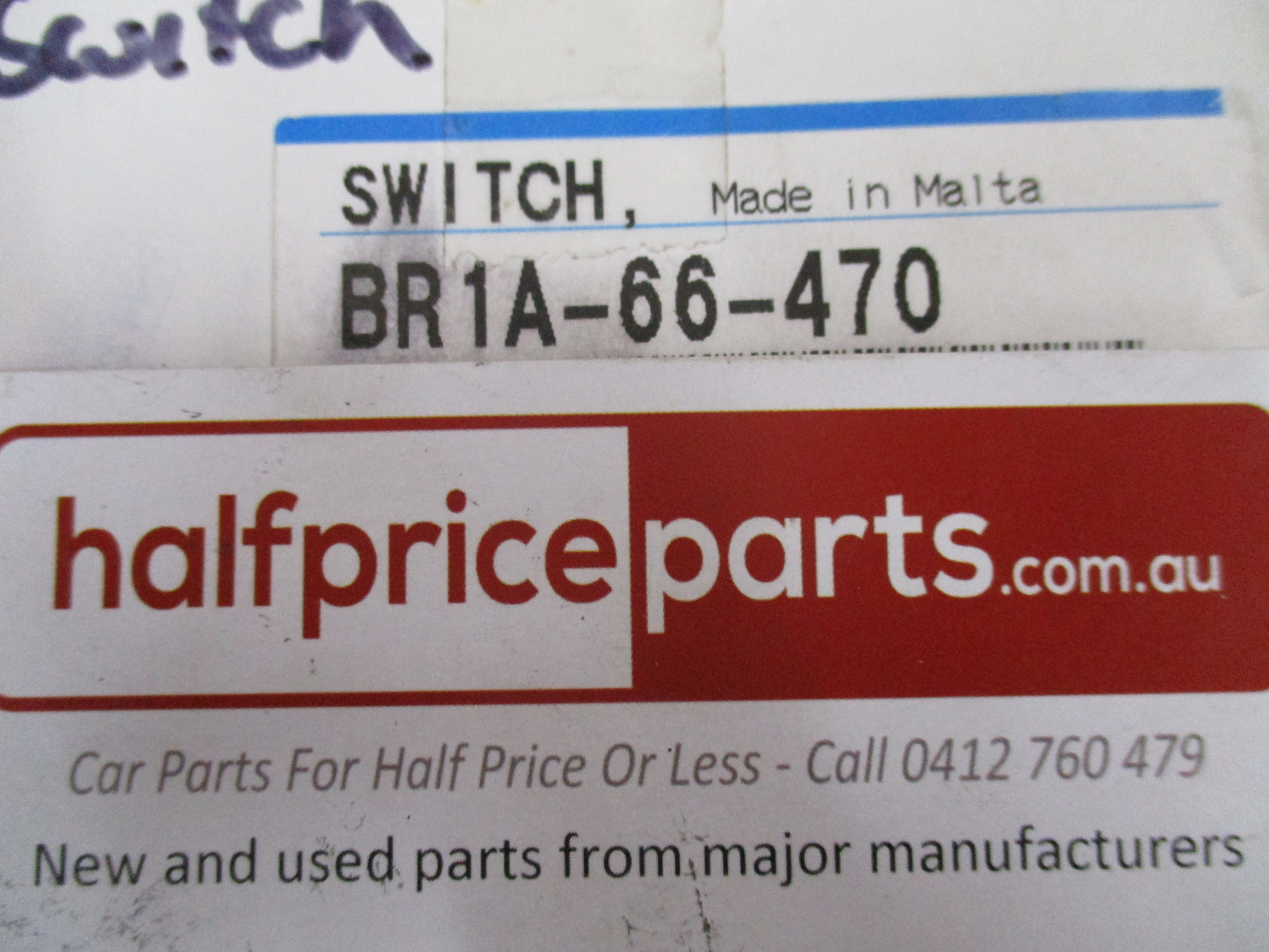 Mazda/Ford Genuine Brake Light Switch New Part