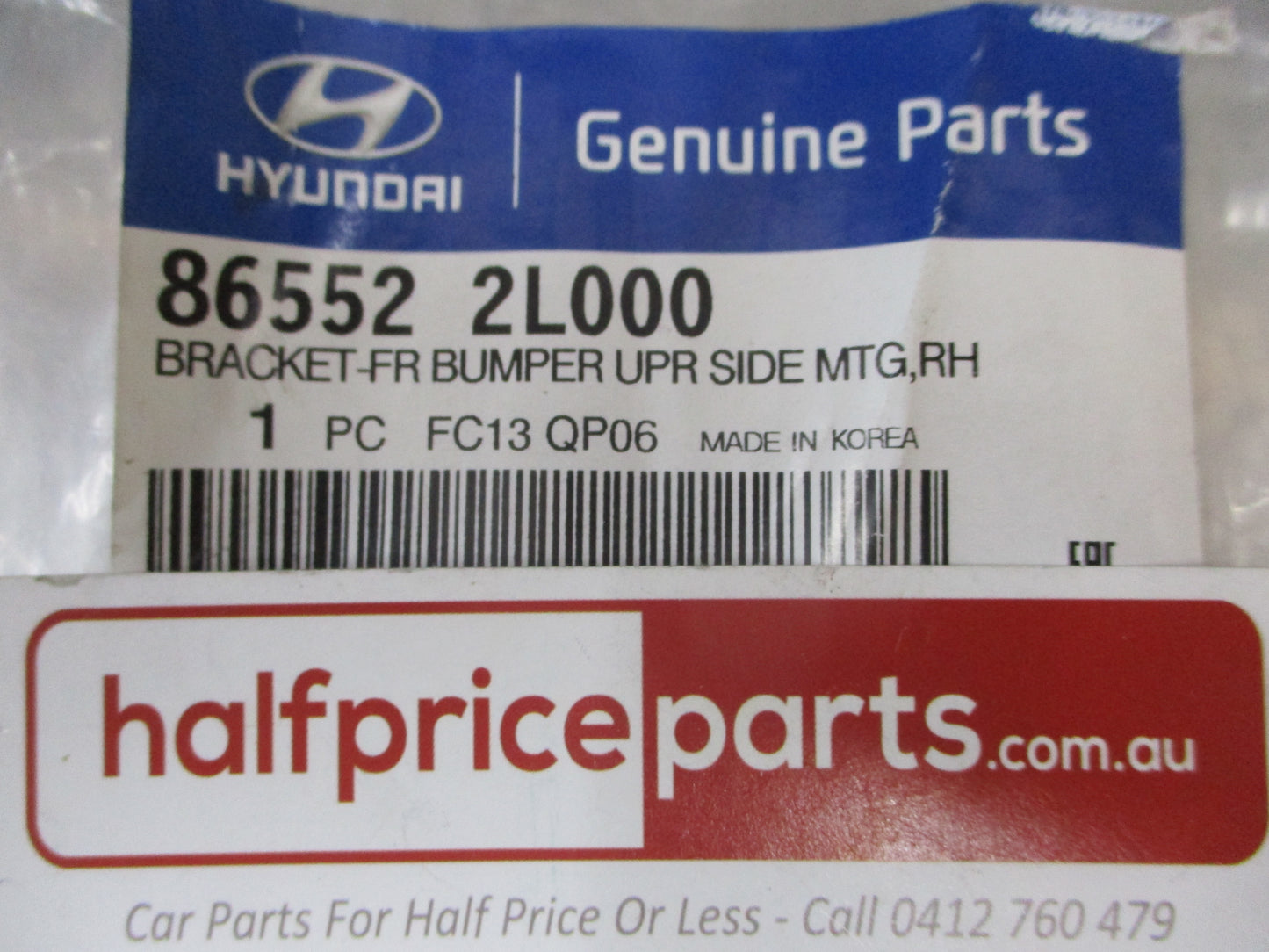 Hyundai Elantra Genuine Right Hand Front Side Bumper Mounting Bracket New Part