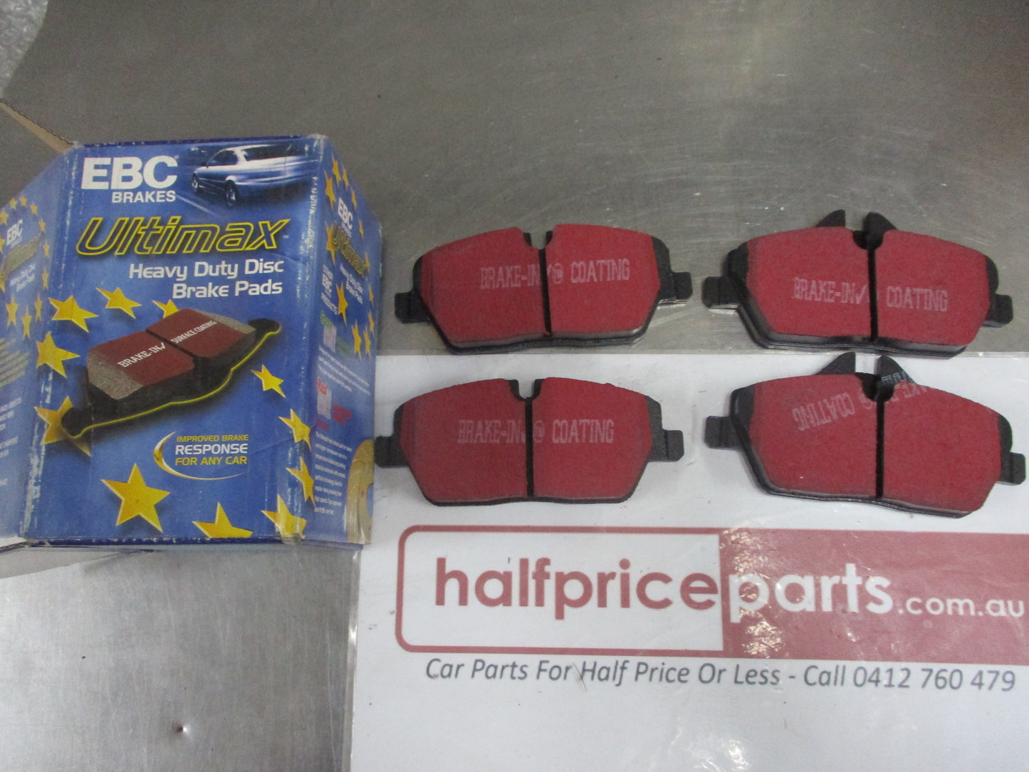 EBC Front Disc Brake Pad Set Suits BMW 1 (E81)(E87) Cabriolet/Active Tourer New Part