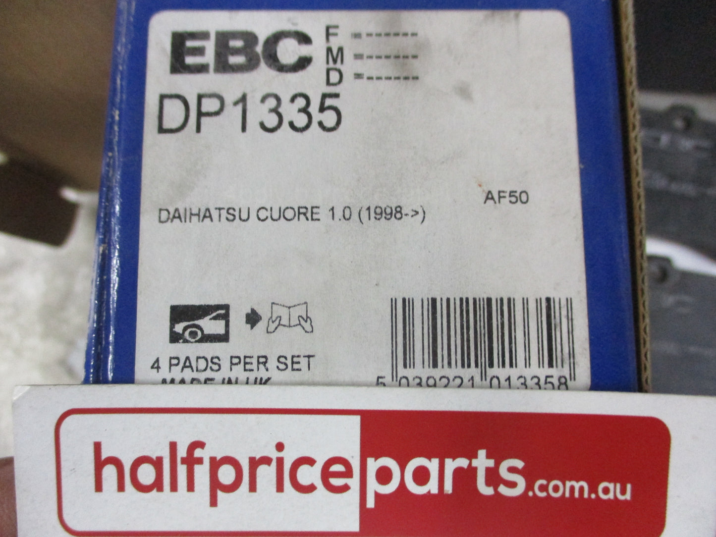 EBC Front Disc Brake Pad Set Suits Daihatsu Mira New Part