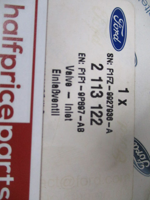 Ford Various Models Genuine Fuel Filler Inlet Valve Kit New Part