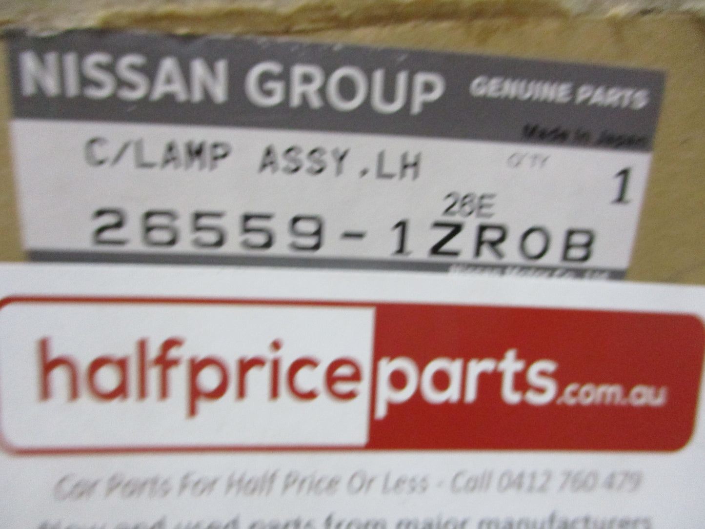 Nissan Patrol Y62 Genuine Rear Outer Tail Light LED New Part